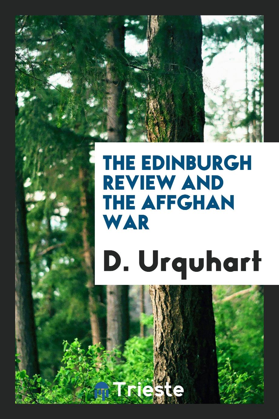 The Edinburgh review and the Affghan war