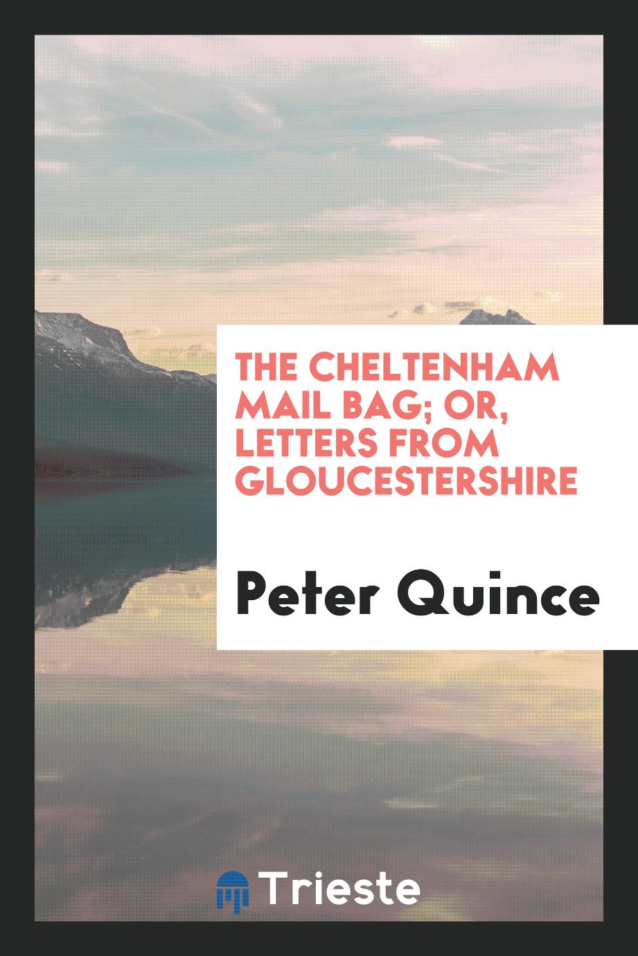 The Cheltenham Mail Bag; Or, Letters from Gloucestershire