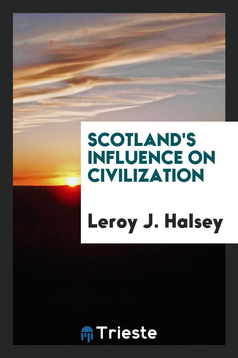 Scotland's influence on civilization