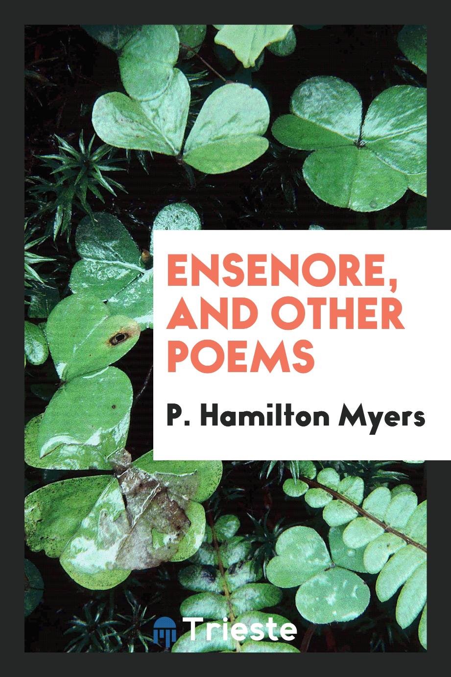 Ensenore, and other poems