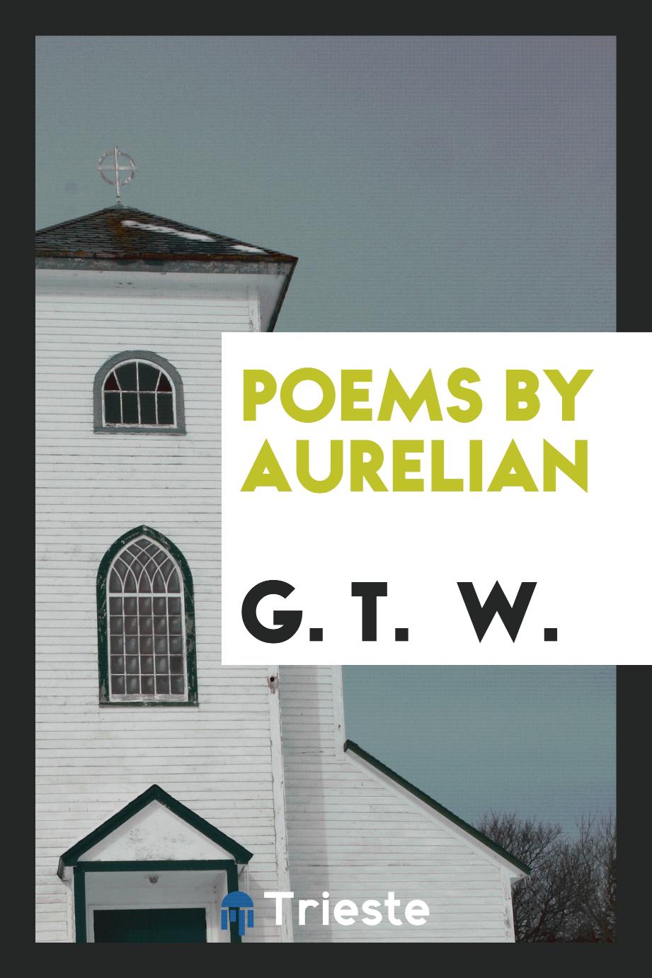 Poems by Aurelian