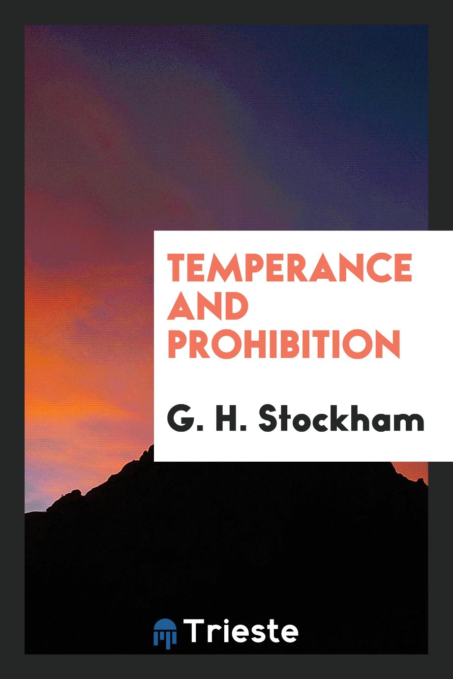 Temperance and Prohibition