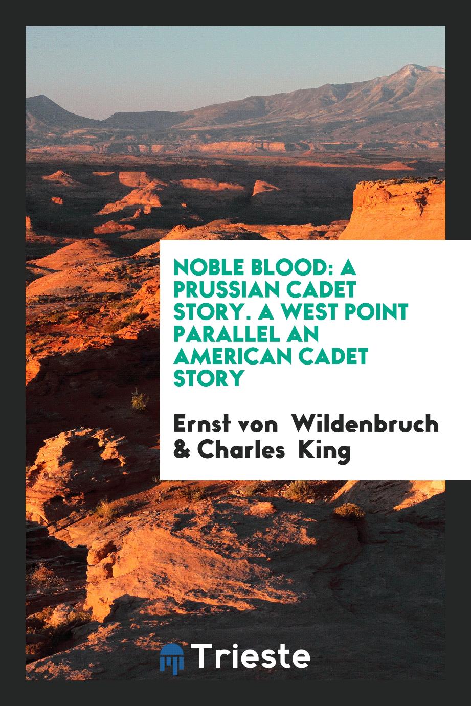 Noble Blood: A Prussian Cadet Story. A West Point Parallel An American Cadet Story