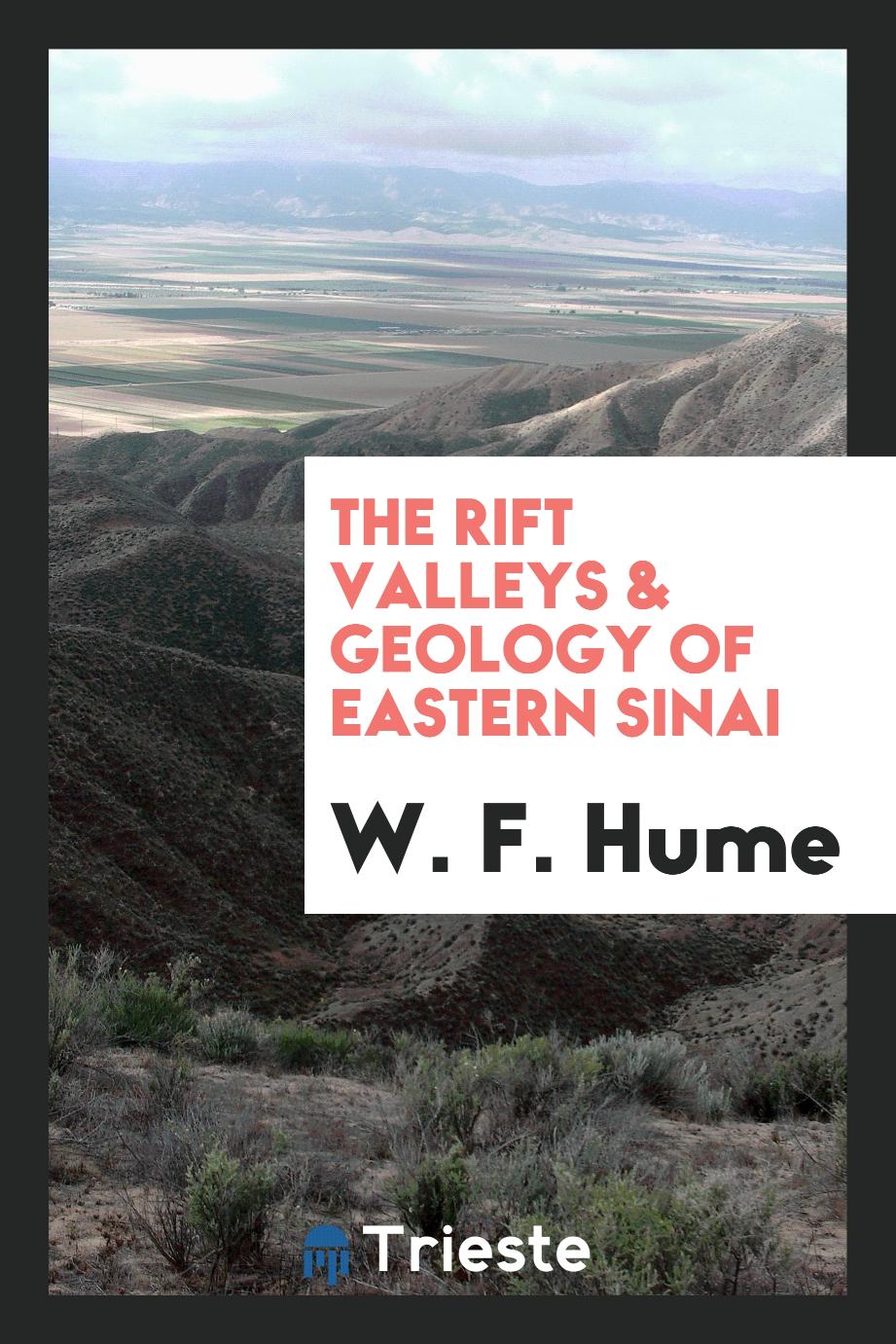 The rift valleys & geology of Eastern Sinai