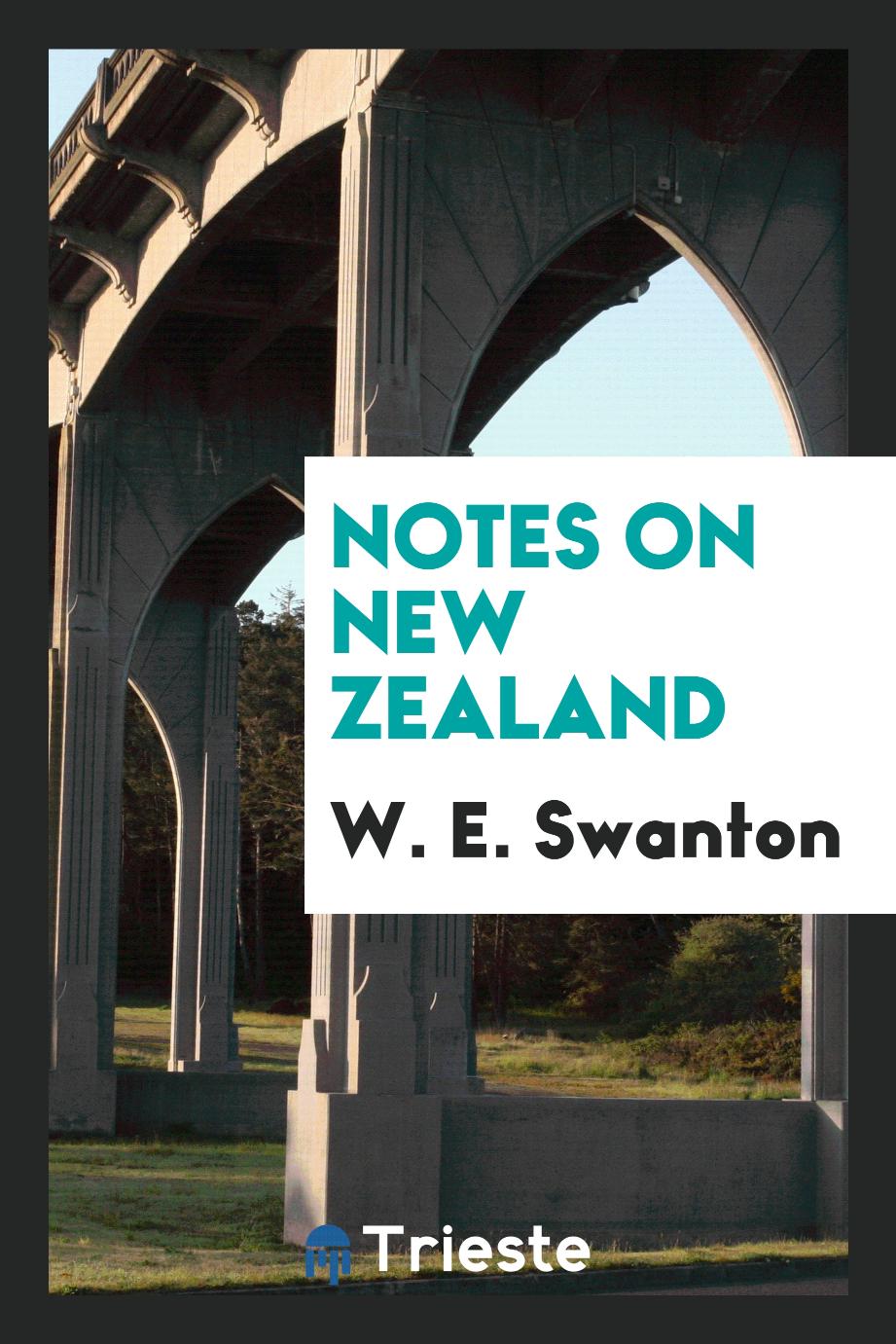 Notes on New Zealand