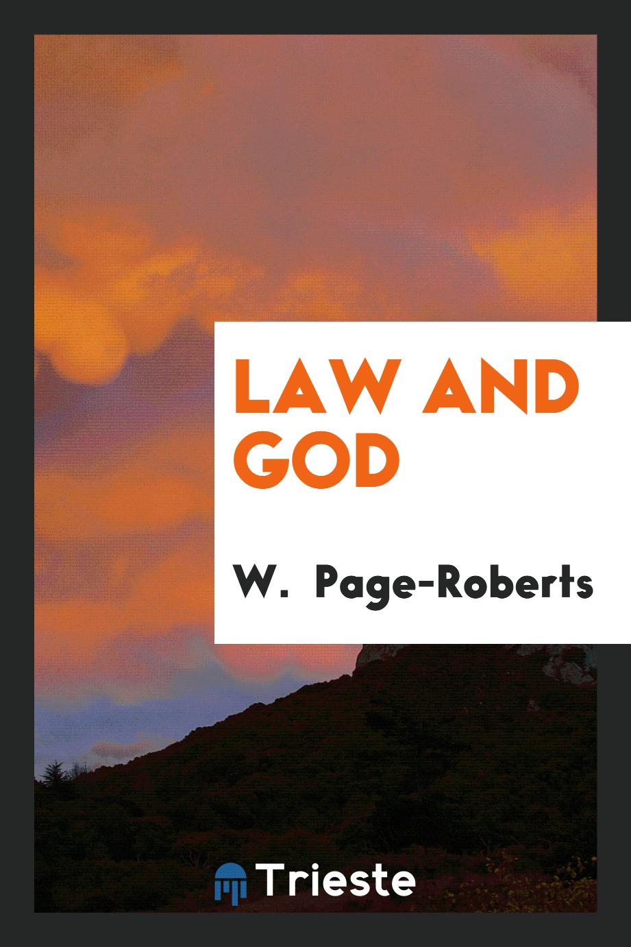 Law and God
