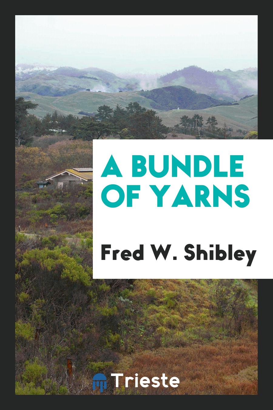 A bundle of yarns