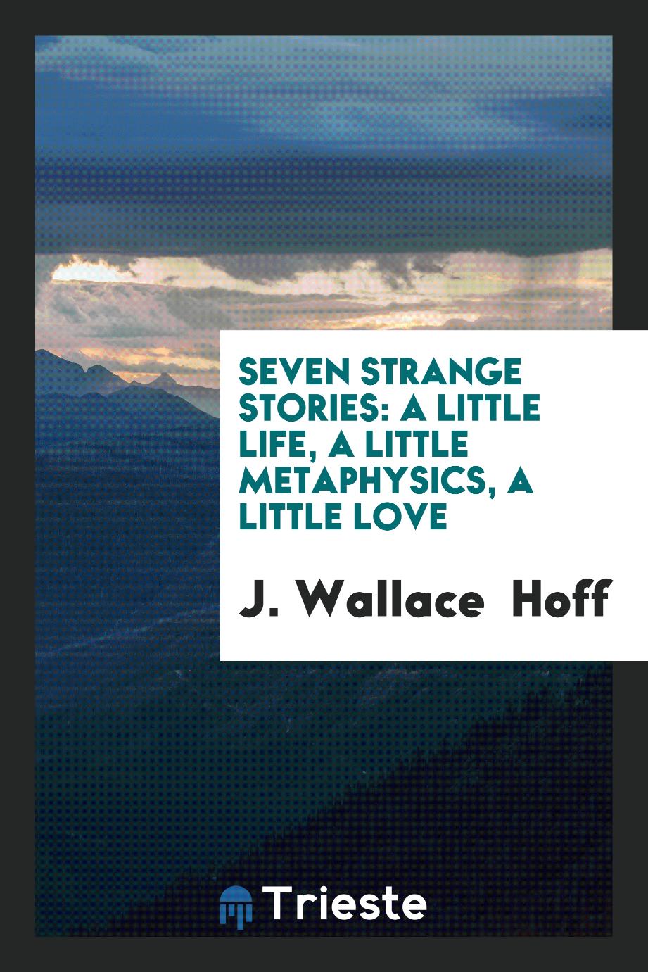 Seven Strange Stories: A Little Life, a Little Metaphysics, a Little Love