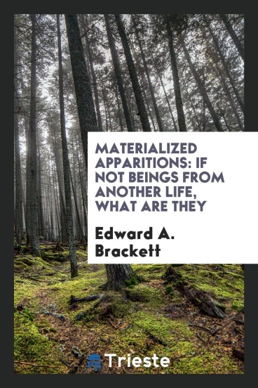 Materialized Apparitions: If Not Beings from Another Life, What Are They