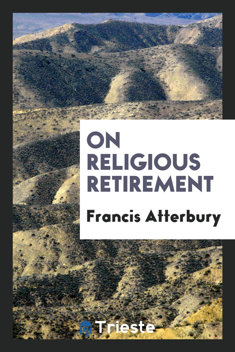 On religious retirement