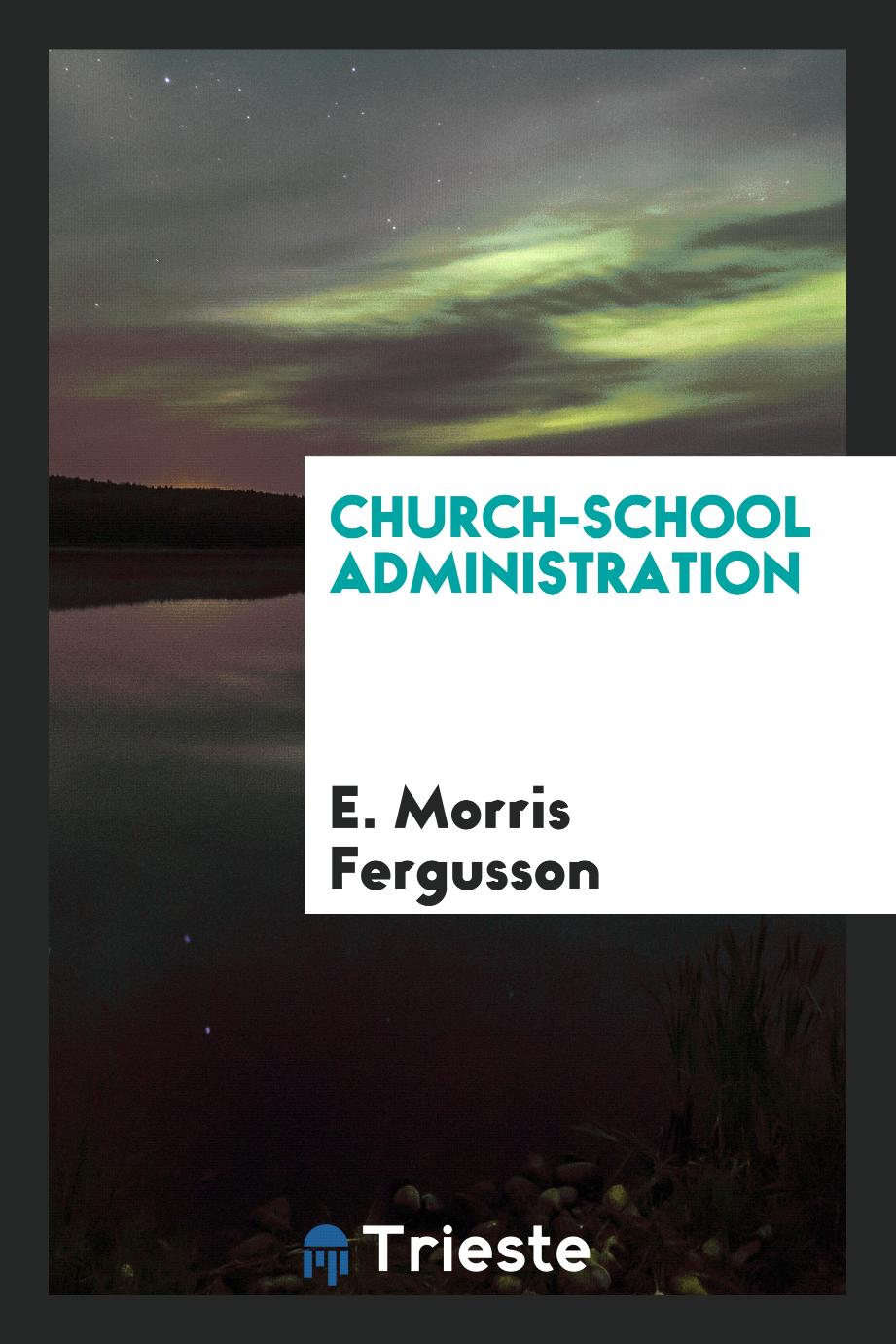 Church-school administration