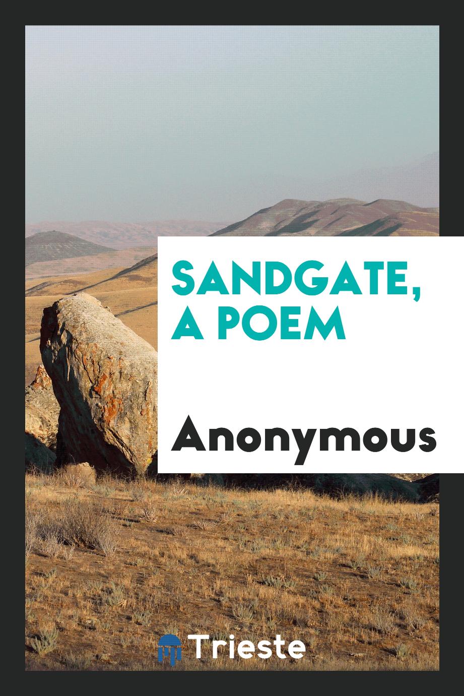 Sandgate, a poem