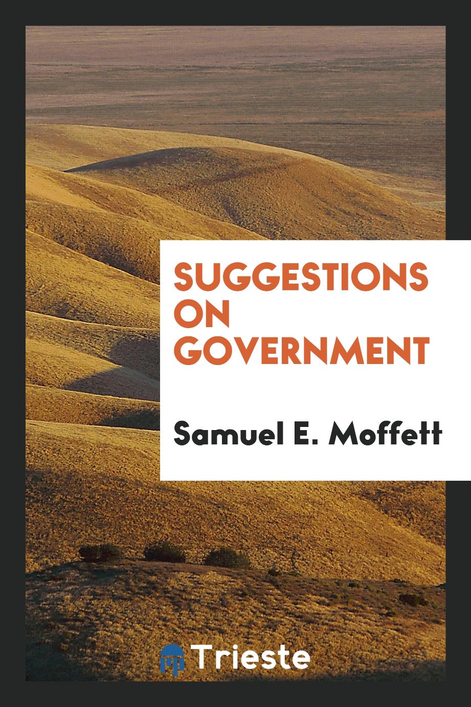 Suggestions on government