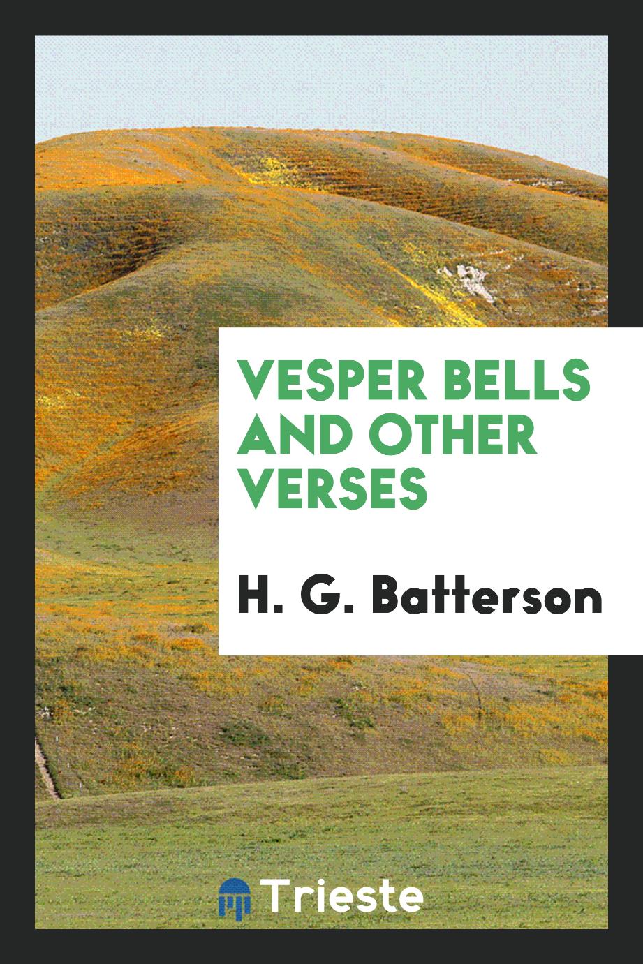 Vesper Bells and Other Verses