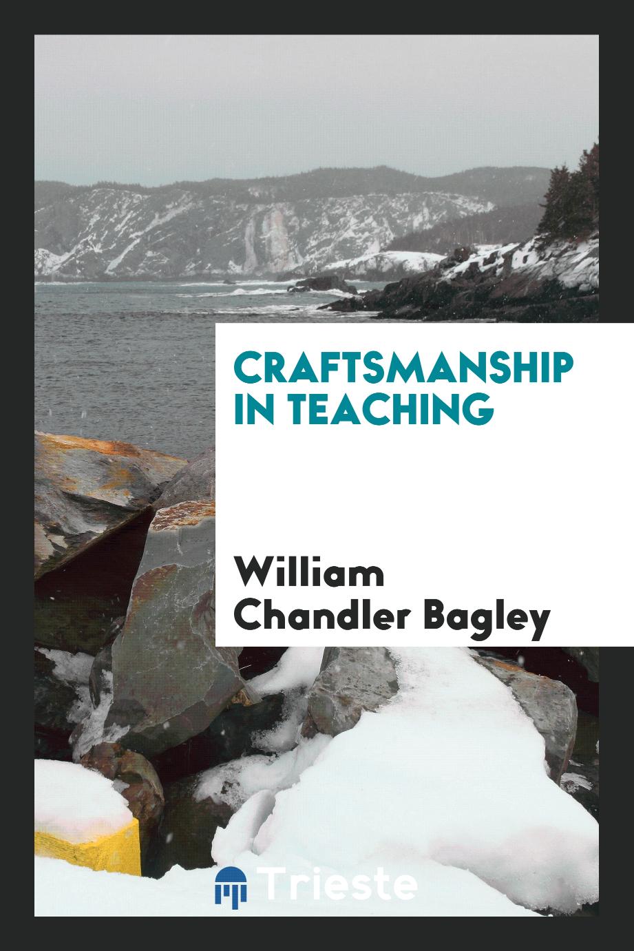 Craftsmanship in teaching