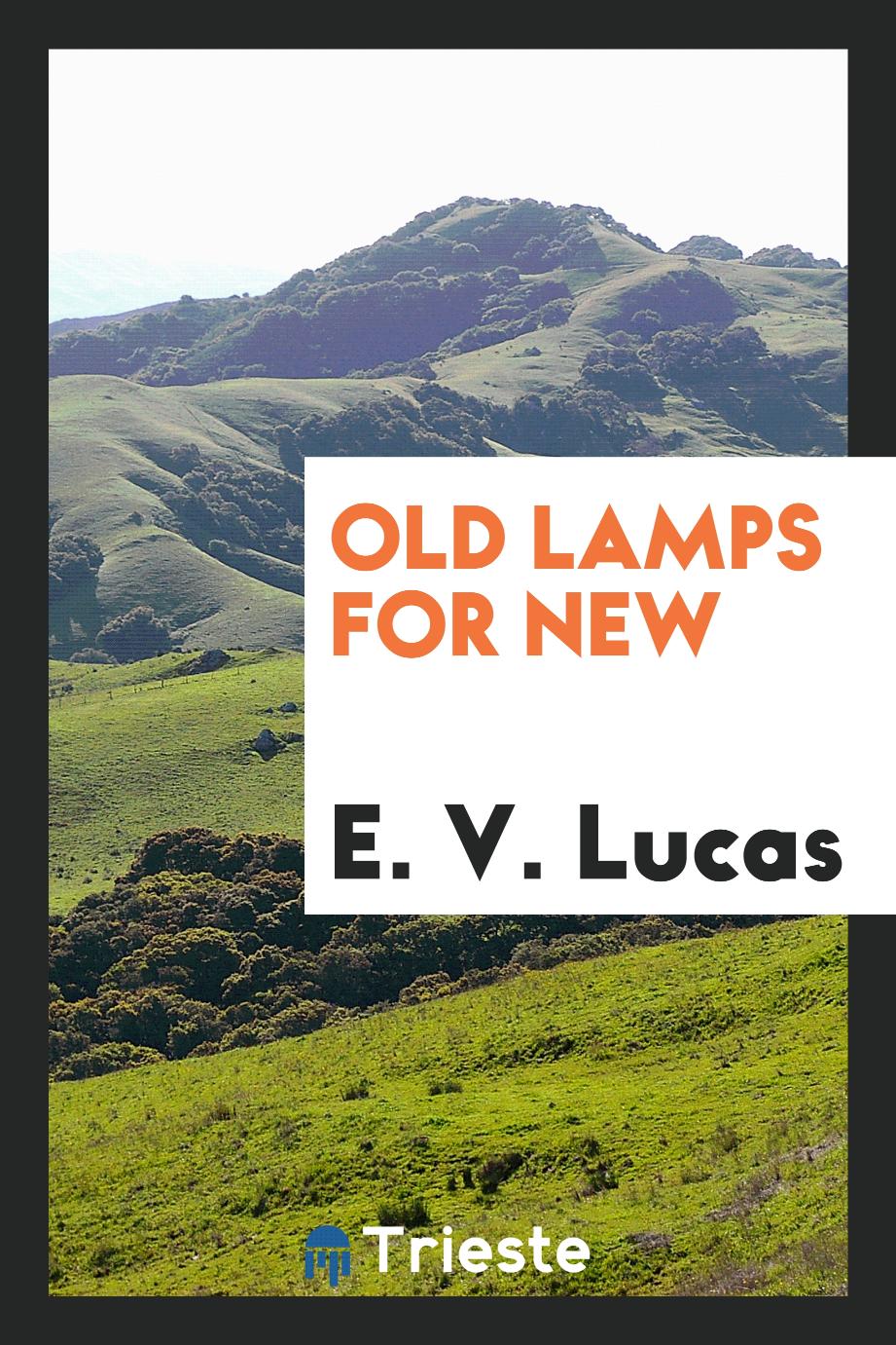 Old lamps for new