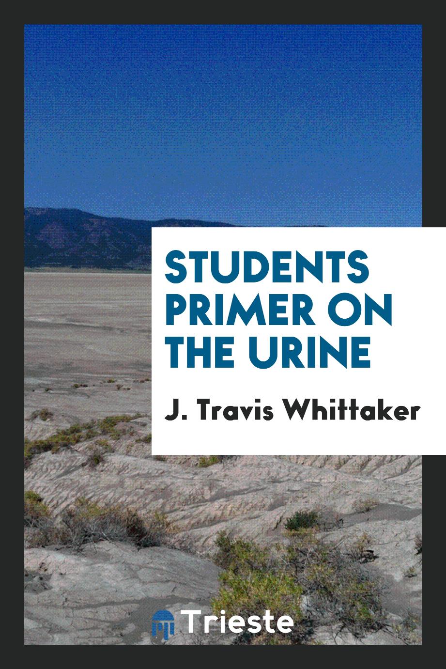 Students Primer on the Urine