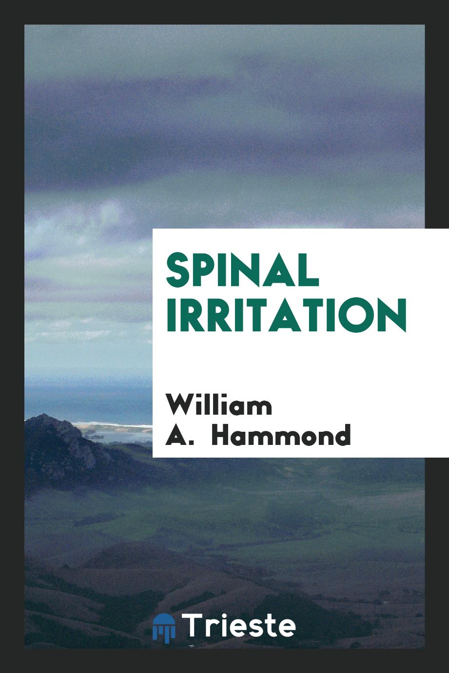 Spinal irritation
