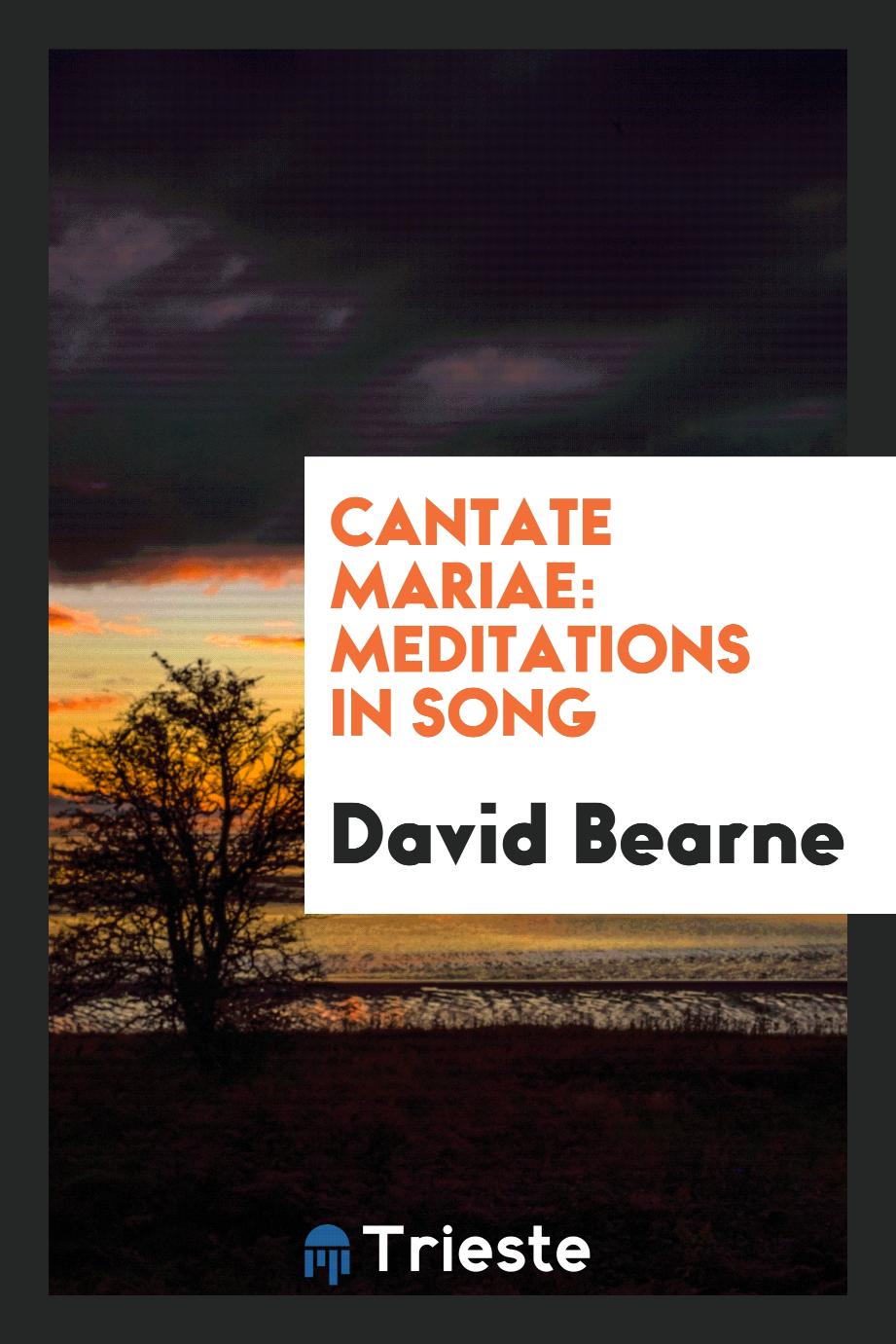 Cantate Mariae: Meditations in Song