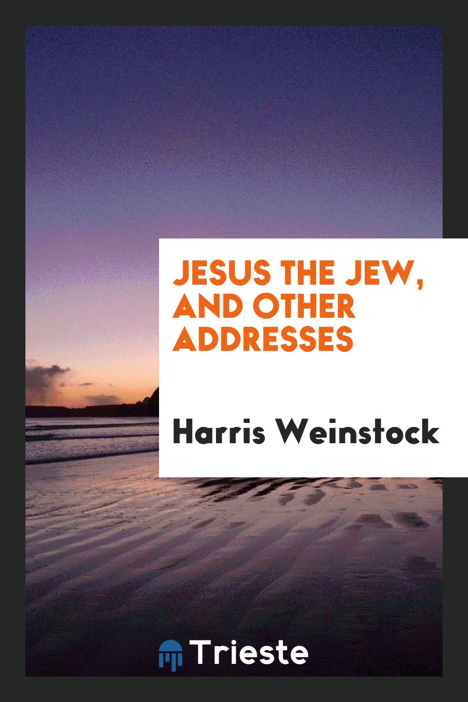 Jesus the Jew, and other addresses