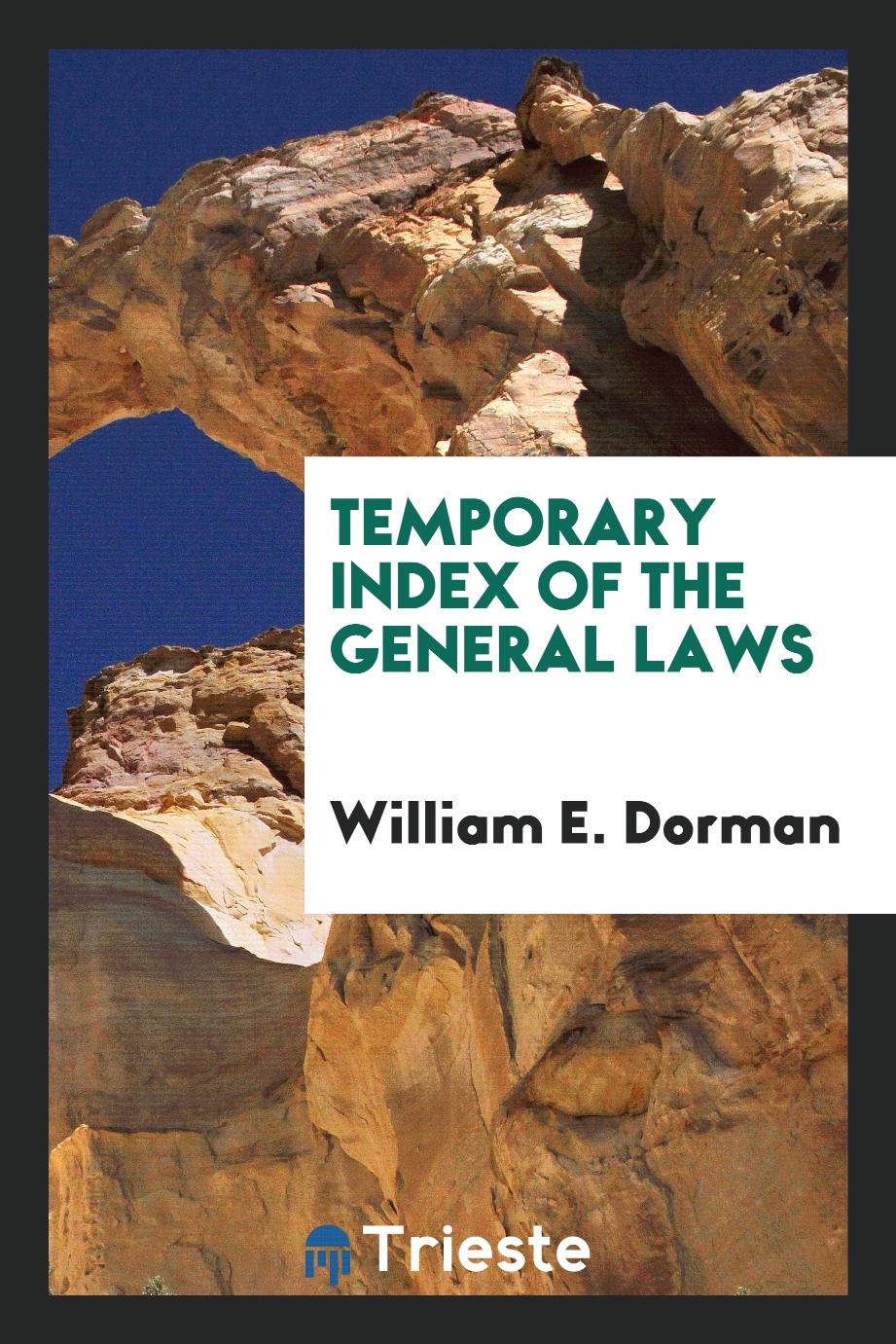 Temporary index of the general laws