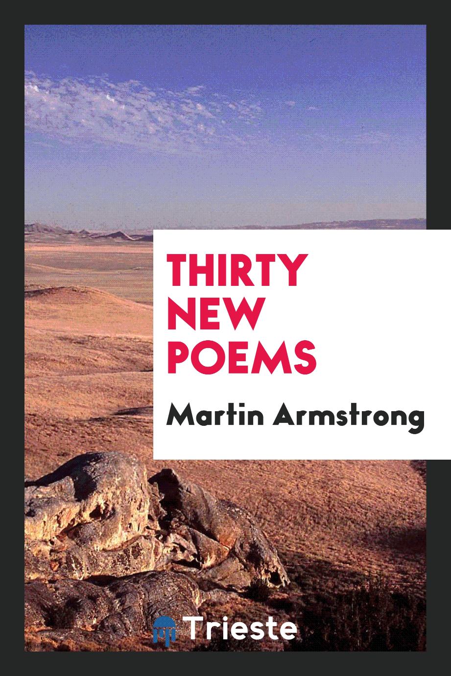 Thirty new poems
