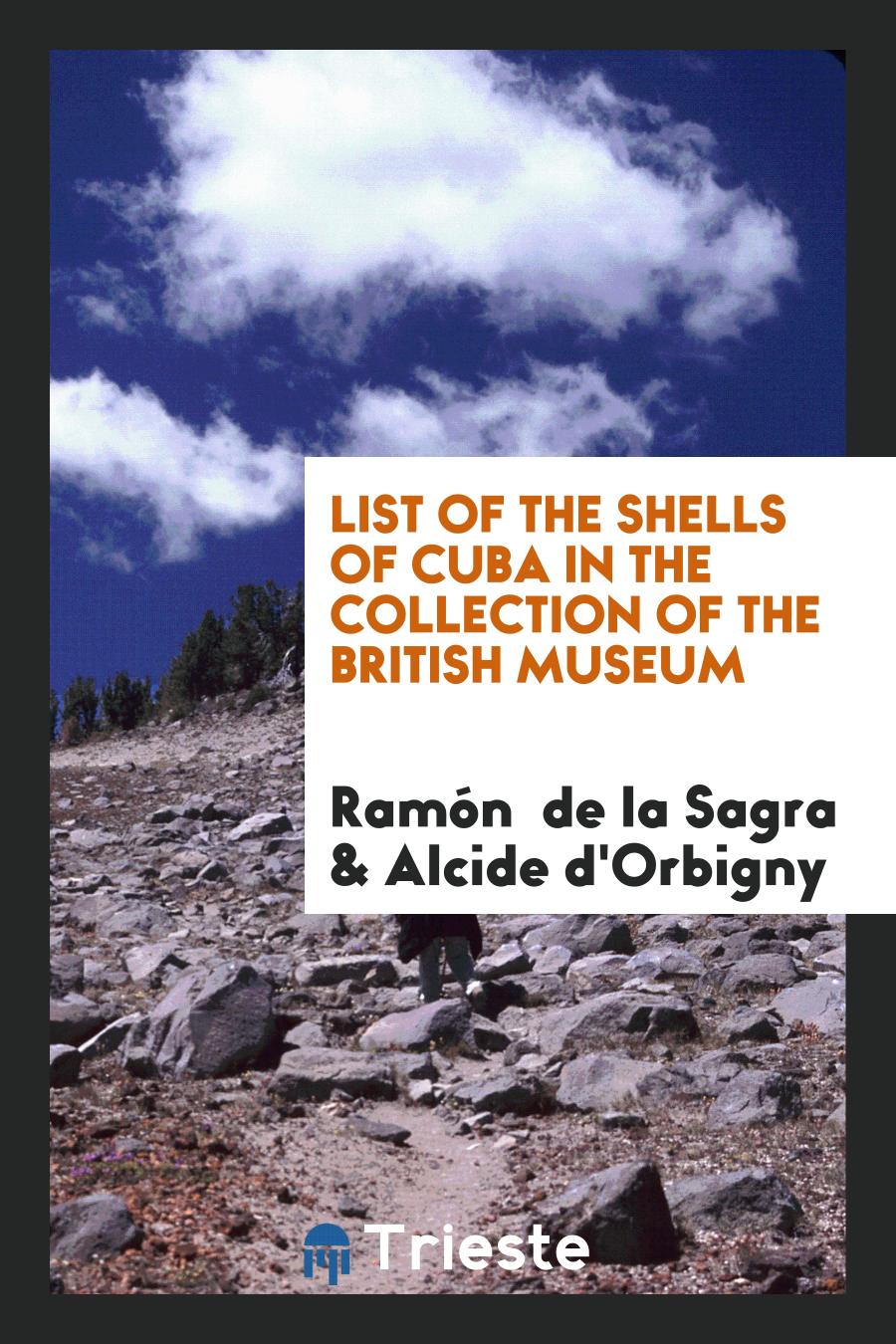 List of the Shells of Cuba in the Collection of the British Museum