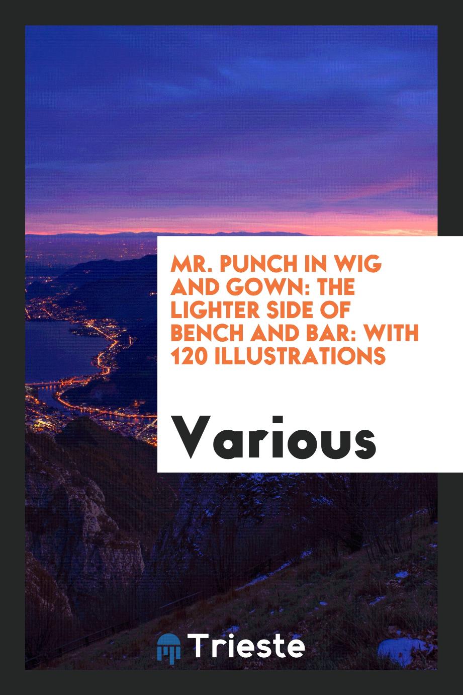 Mr. Punch in wig and gown: the lighter side of bench and bar: with 120 illustrations