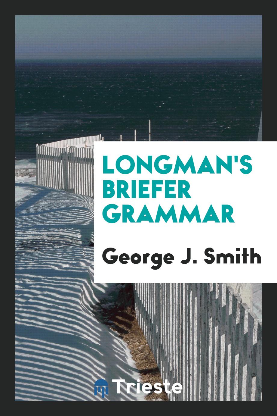 Longman's Briefer Grammar