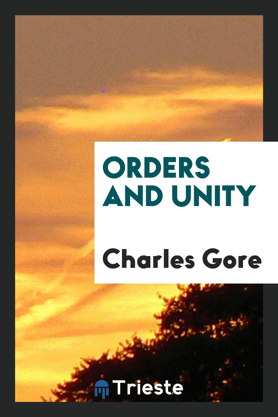Orders and unity