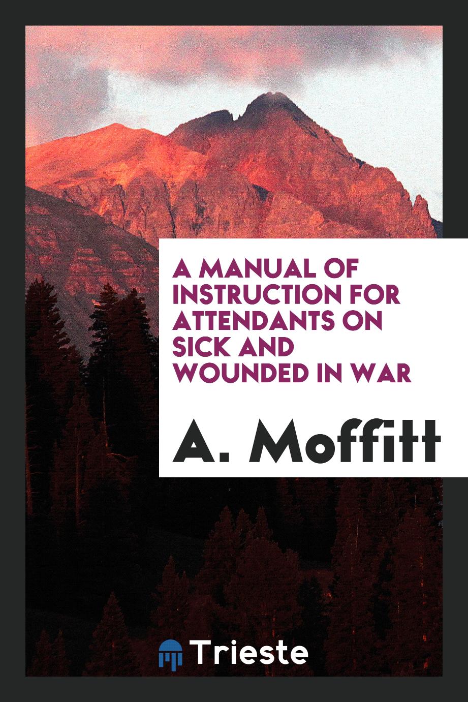 A Manual of Instruction for Attendants on Sick and Wounded in War