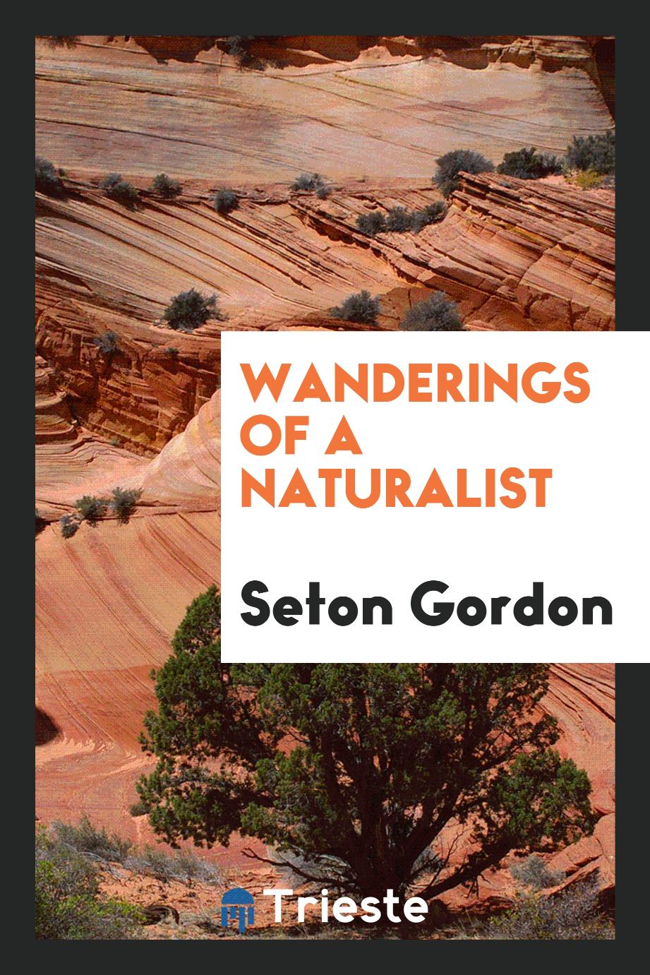Wanderings of a naturalist