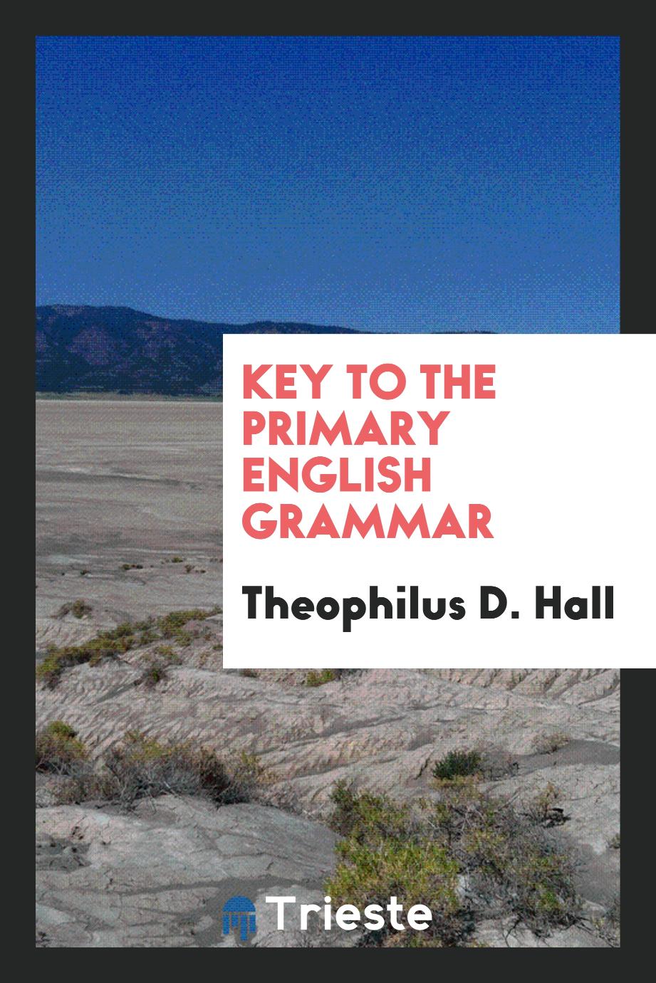 Key to the Primary English grammar