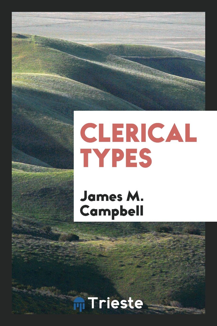 Clerical types