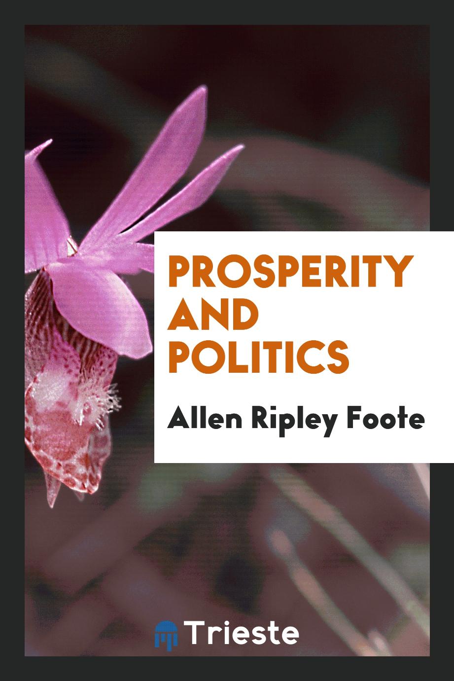 Prosperity and politics