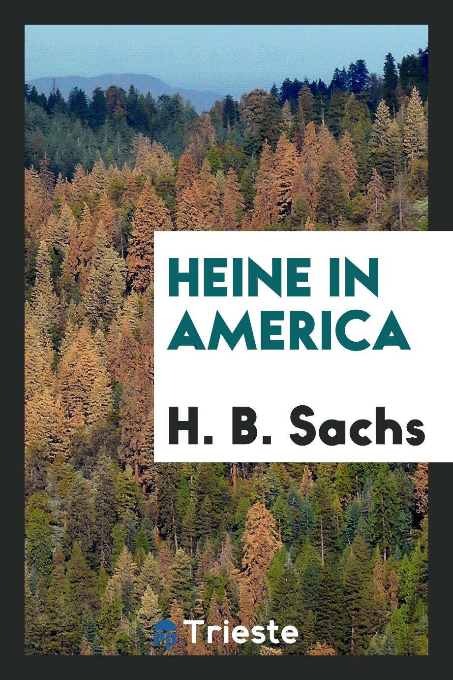 Heine in America
