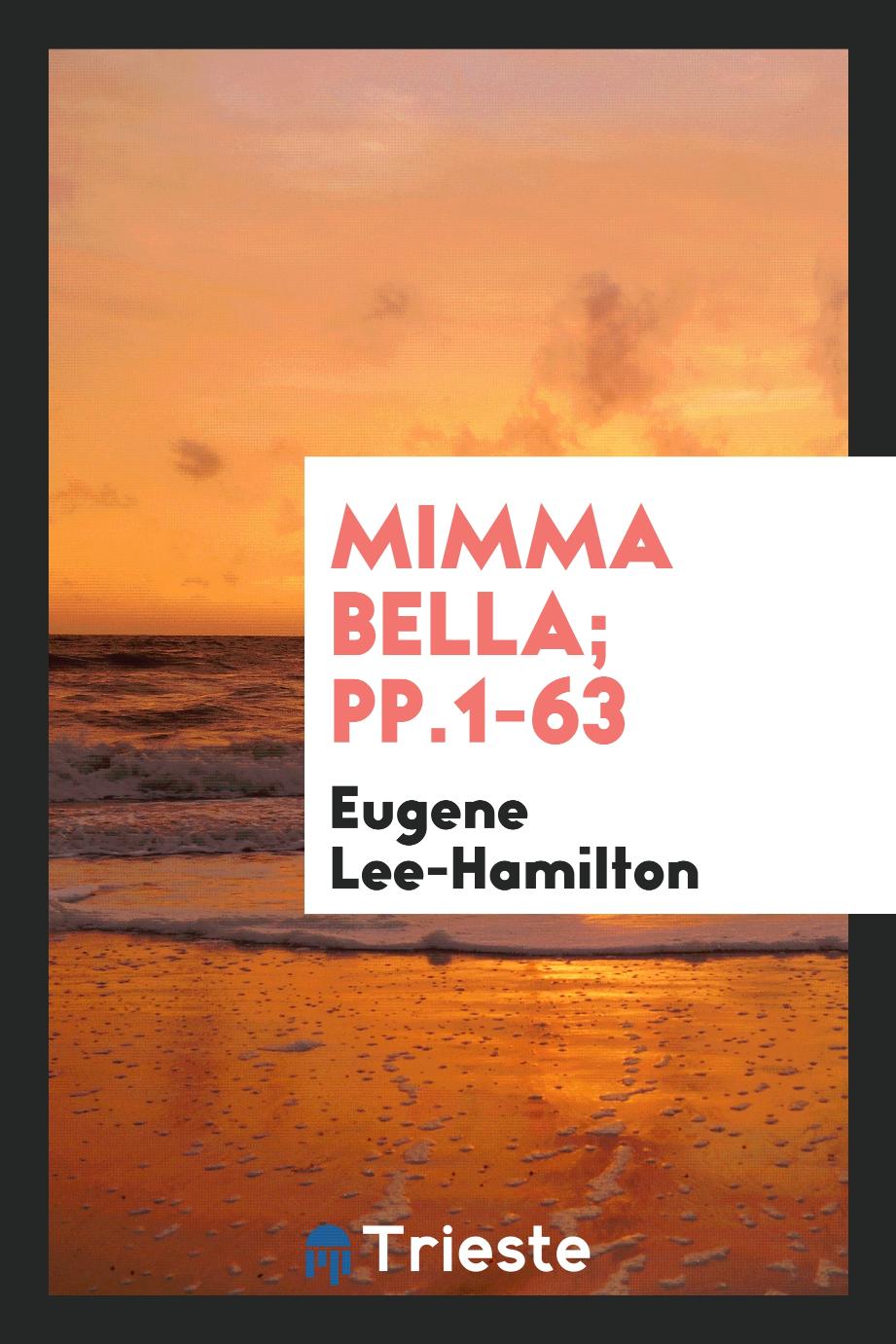 Mimma Bella; pp.1-63