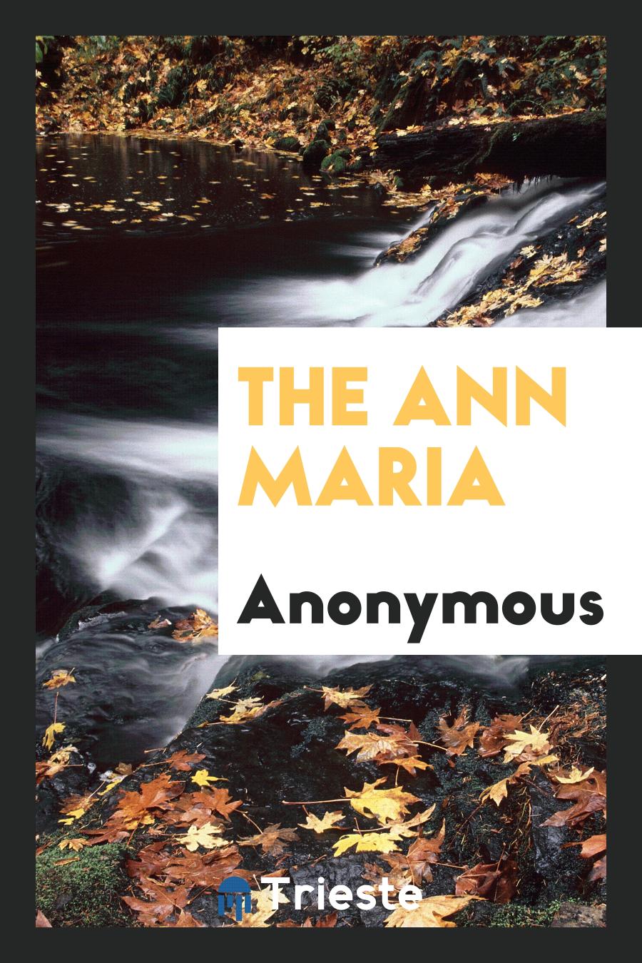 The Ann Maria