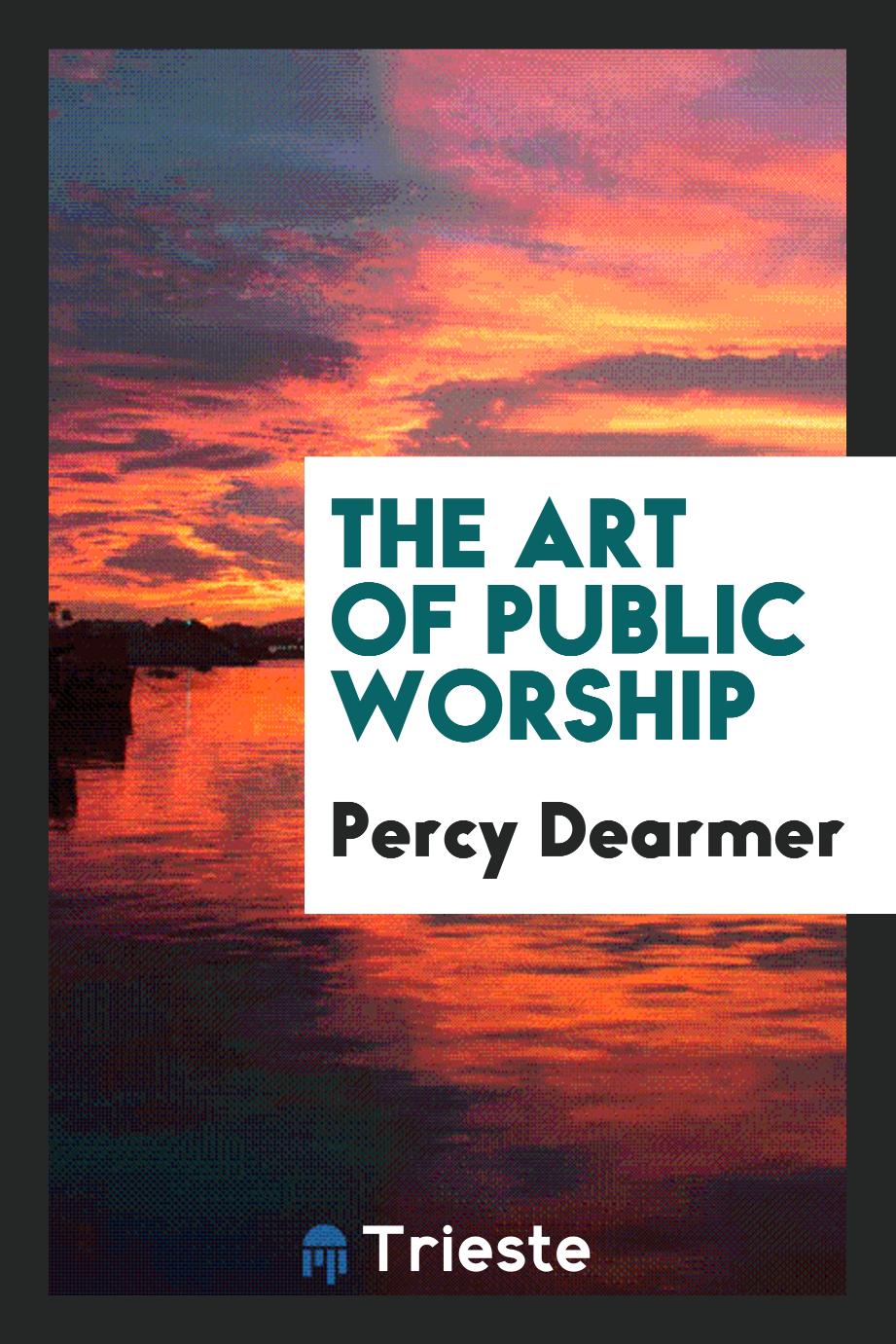 The art of public worship