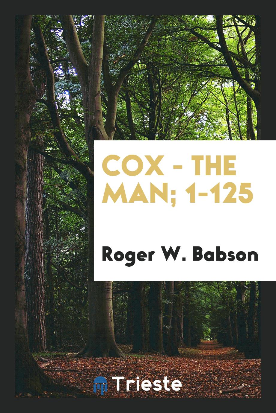 Cox - The Man; 1-125