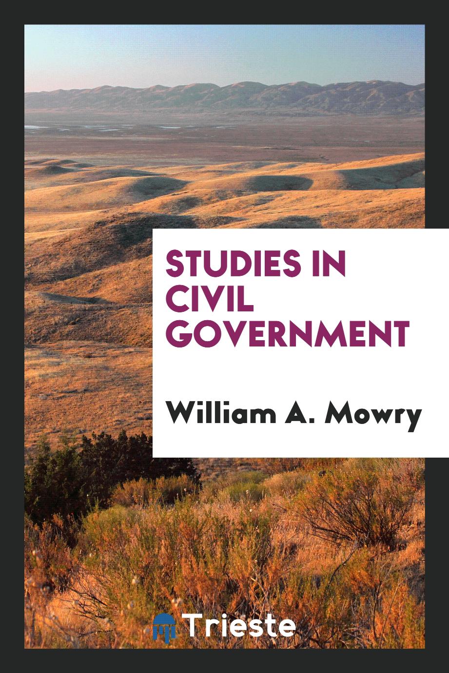 Studies in civil government