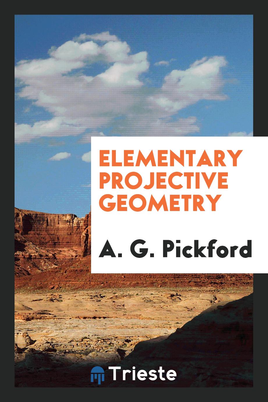 Elementary projective geometry