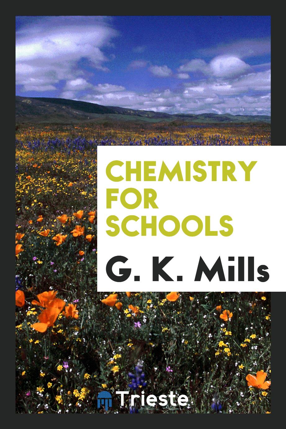 Chemistry for schools
