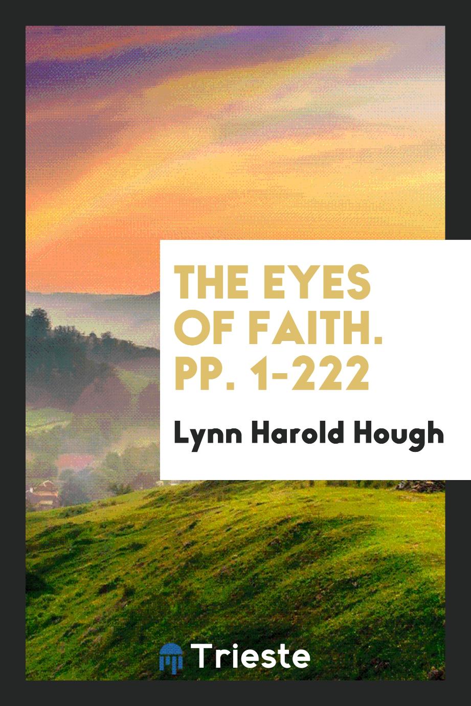 The Eyes of Faith. pp. 1-222