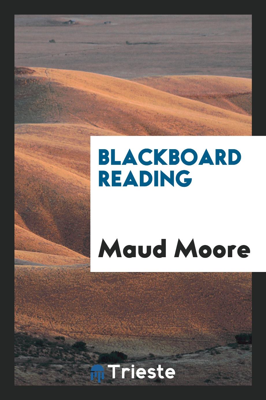 Blackboard Reading