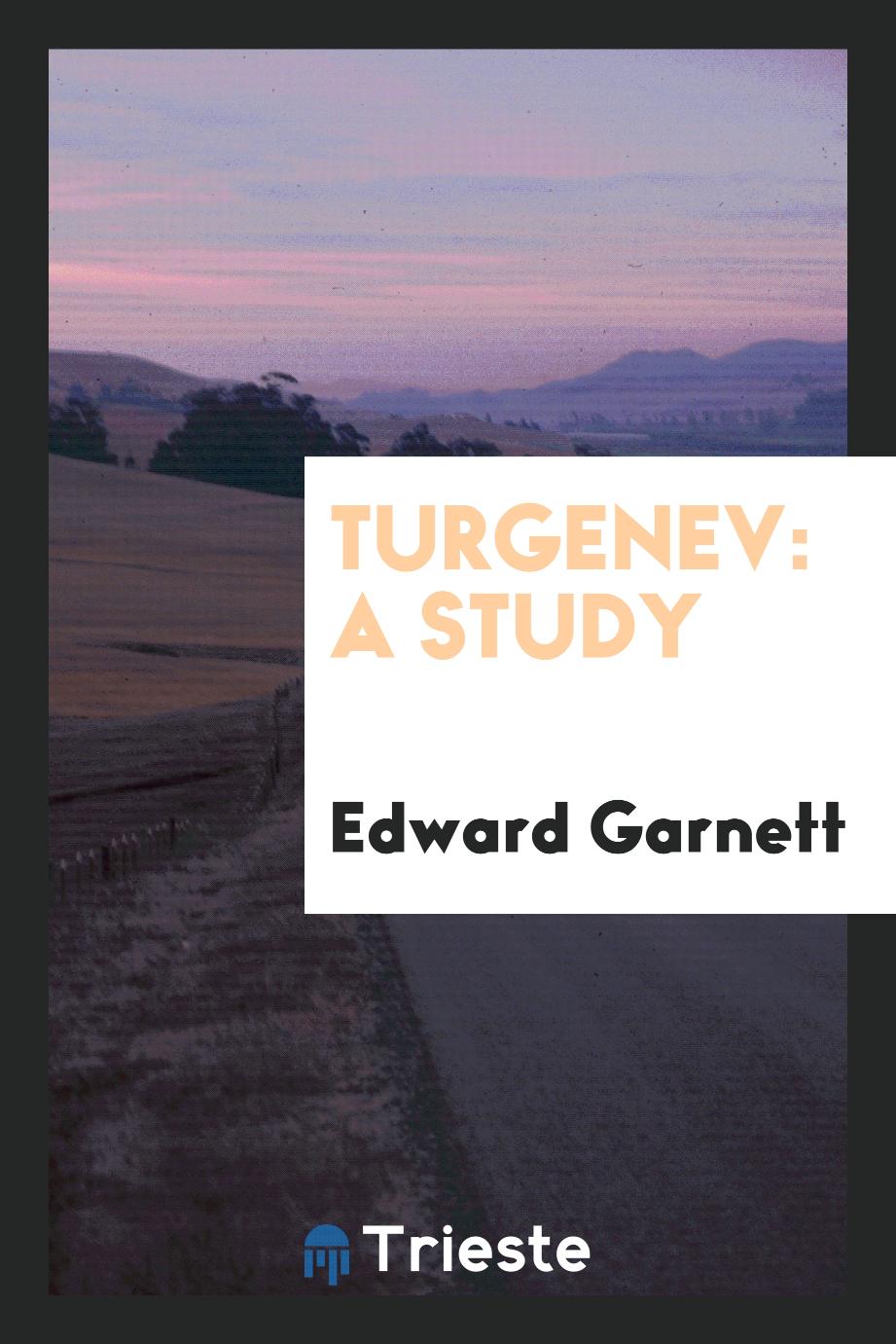Turgenev: a study