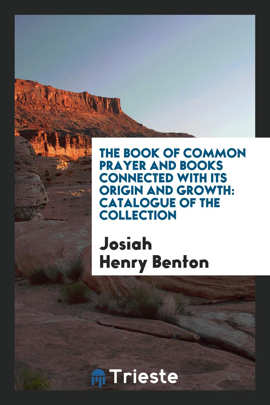 The Book of Common Prayer and Books Connected with Its Origin and Growth: Catalogue of the Collection