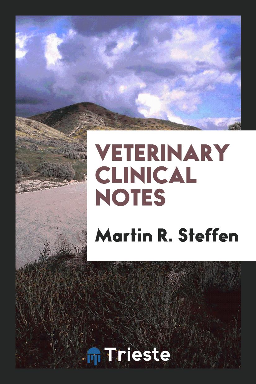 Veterinary Clinical Notes