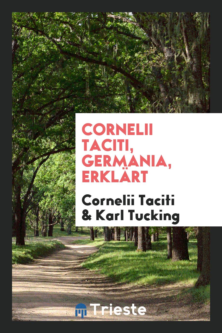 Cornelii Taciti, Germania, erklärt