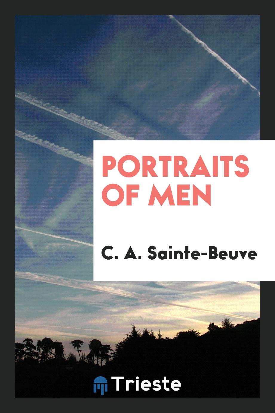 Portraits of men